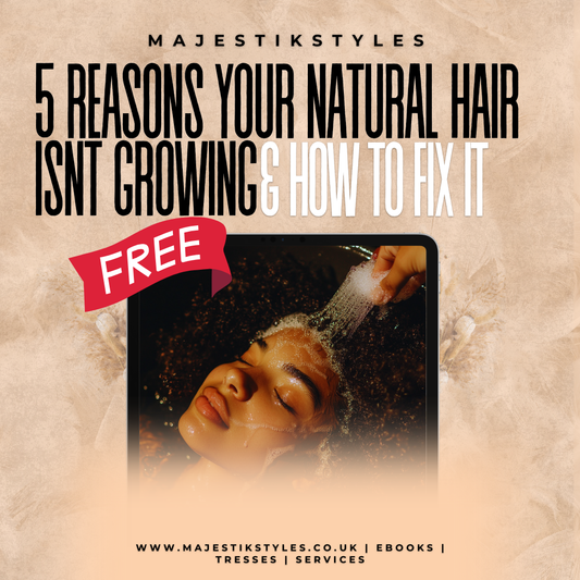 5 REASONS YOUR HAIRS NOT GROWING & HOW TO FIX IT FREE GUIDE